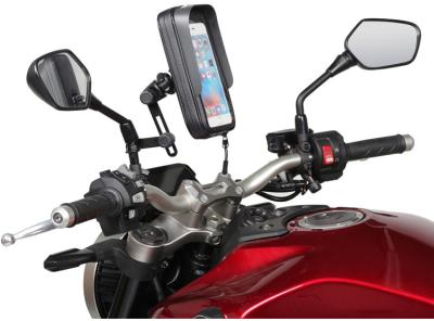 Smartphone-Halter für das Motorrad.